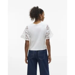 VERO MODA dame top VMPANNA - Snow white