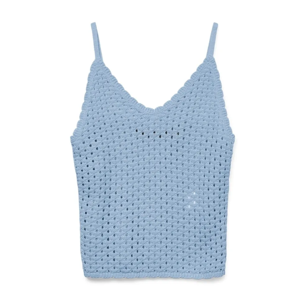 Vero Moda dame top VMREGINA - Airy Blue
