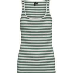 Vero Moda dame top VMSAILOR - Laurel Wreath SNOW WHITE