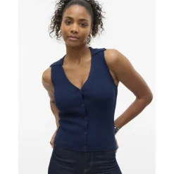VERO MODA dame top VMWILLOW - Navy Blazer