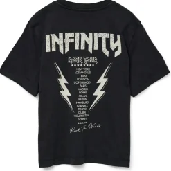 VERO MODA dame t-shirt VMSIGNE - Black Infinity