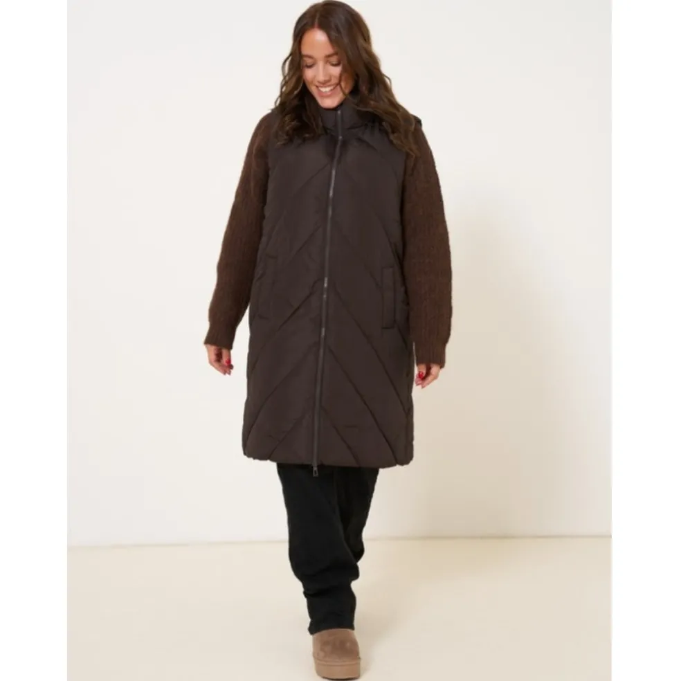 Vero Moda dame vest VMMILLAS - Chocolate Brown