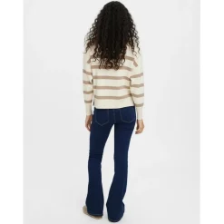 Vero Moda highneck VMSABA - Birch Silver Mink