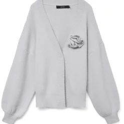 VERO MODE dame cardigan VMCARRIE - Light Grey Melange