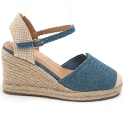 Vicca Dame plateau sandal 5982 - Navy