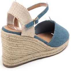 Vicca Dame plateau sandal 5982 - Navy