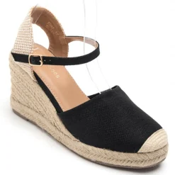 Vicca Dame plateau sandal 5982 - Black