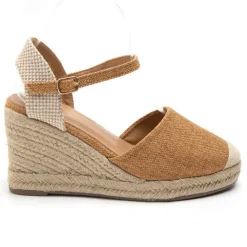 Vicca Dame plateau sandal 5982 - Camel