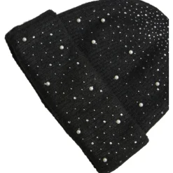 Vila dame Beanie hue VISUMM - Black