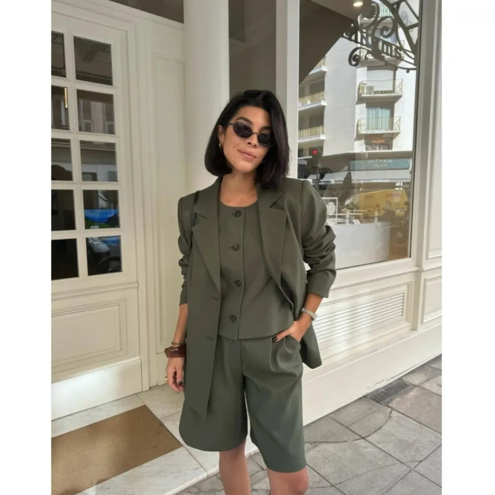 VILA DAME BLAZER VICULDA - Deep Depths