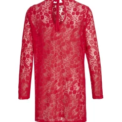 VILA dame bluse VISELLY - Poppy Red