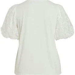 VILA dame bluse VISIMONIA - Snow white