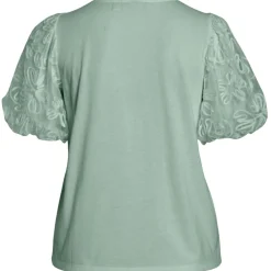 VILA dame bluse VISIMONIA - Silt Green