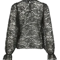 VILA Dame Bluse VIVera - Black