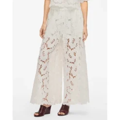 VILA DAME BUKSER VIHYLDE - Cloud Dancer