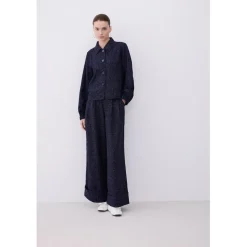 VILA dame bukser VIMIE - Navy Blazer