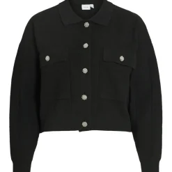 VILA dame cardigan VIJULISA - Black Beauty