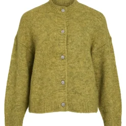 VILA Dame Cardigan VIMARLEY - Green Envy