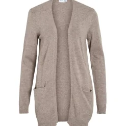 VILA dame cardigan VIRIL - Falcon Melange