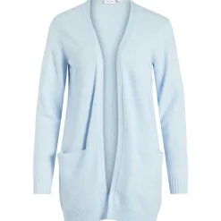 VILA dame cardigan VIRIL - Kentucky Blue MELANGE