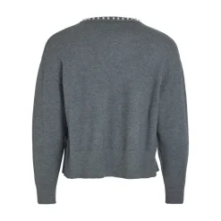 VILA dame cardigan VIZAFINA - Medium grey melange