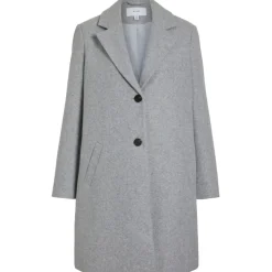 VILA DAME JAKKE VICLAUDIA - Light Grey Melange