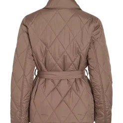 Vila dame jakke VIDITA - Brown Lentil