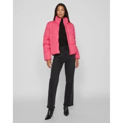 VILA dame jakke VITATE - Fandango Pink