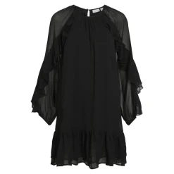 Vila dame kjole VIBINNA - Black Beauty