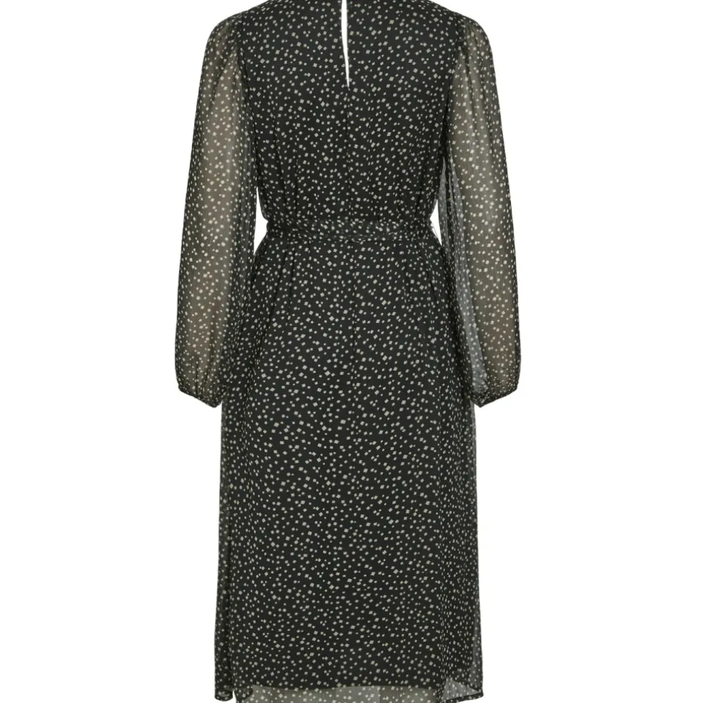 VILA dame kjole VIFALIA - Black Beauty Ika