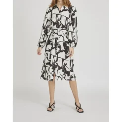 Vila dame kjole VIJANE - Black