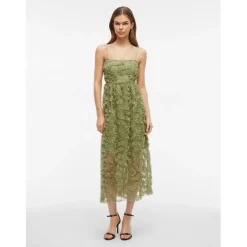 VILA dame kjole VILEONORA - Sage