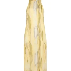 VILA DAME KJOLE VIMURINA - pale banana
