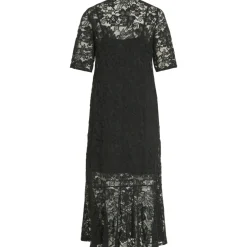 VILA dame kjole VINALINA - Black