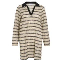 VILA dame kjole VISALIA - Tigers Eye Black