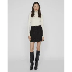 VILA dame nederdel VISEIA - Black