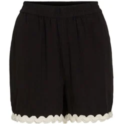 VILA DAME SHORTS VIMANDA - Black Beauty Birch