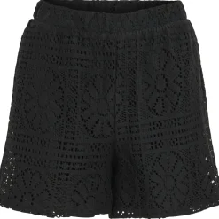 VILA dame shorts VIMERINDA - Black Beauty