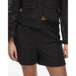 VILA dame shorts VIMERINDA - Black Beauty