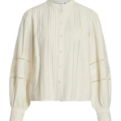 VILA dame skjorte VIANNA - Birch