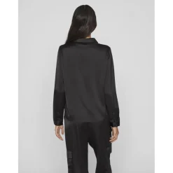 Vila dame skjorte VIJETRA - Black