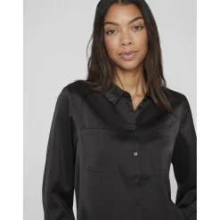 Vila dame skjorte VIJETRA - Black