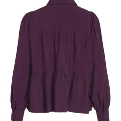 Vila dame skjorte VIKATRIA - Winter Bloom