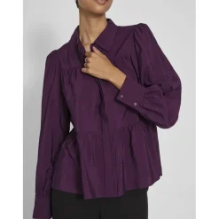 Vila dame skjorte VIKATRIA - Winter Bloom