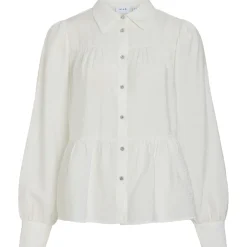 VILA dame skjorte VIKATRIA - Cloud Dancer