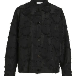 VILA dame skjorte VISEIA - Black
