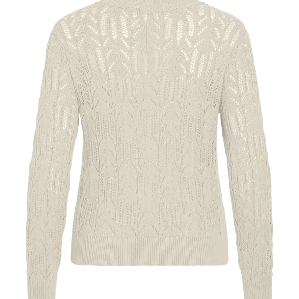 VILA dame strik VICOTTI - Birch