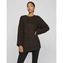 VILA dame strik VIKAIA - Coffee Bean