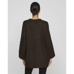 VILA dame strik VIKAIA - Coffee Bean