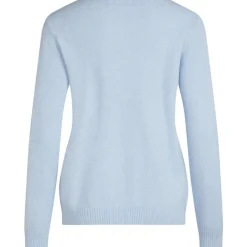 VILA dame strik VIRIL - Kentucky Blue MELANGE